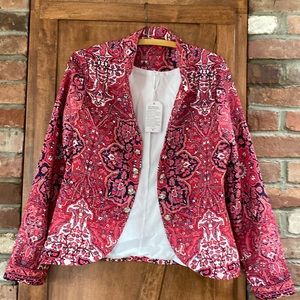 Women’s open blazer